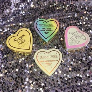 Revolution Baked Highlighter Lot